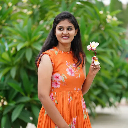 Amber Sky – Ajrakh Print Kurta Set