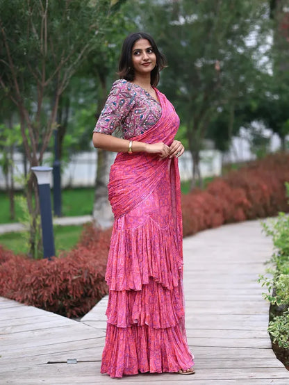 Ocean Whispers – Indigo Cotton Kurti