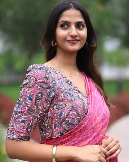 Ocean Whispers – Indigo Cotton Kurti