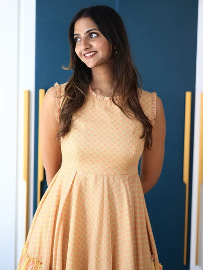 Forest Song – Green Printed Kurta