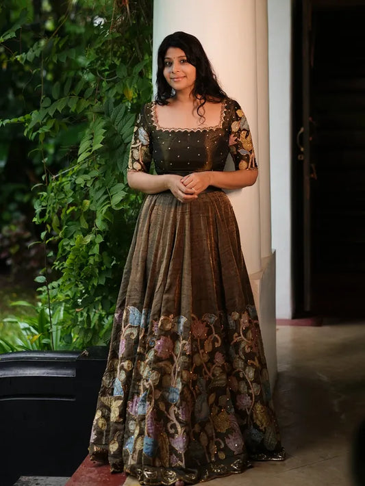 Blush Bloom – Rose Cotton Kurta Set