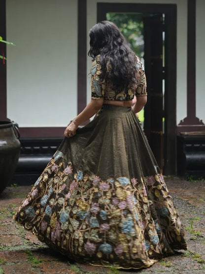 Blush Bloom – Rose Cotton Kurta Set