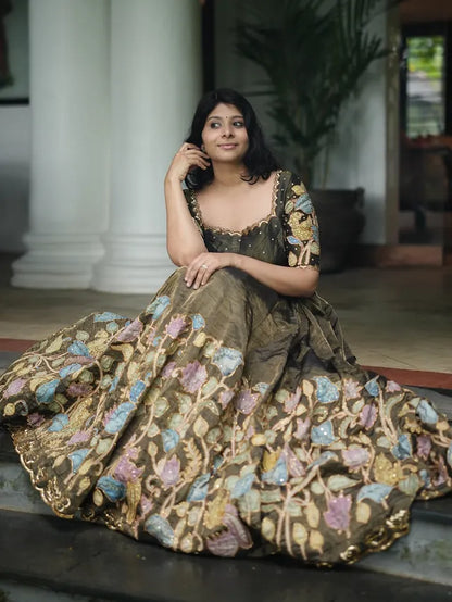 Blush Bloom – Rose Cotton Kurta Set